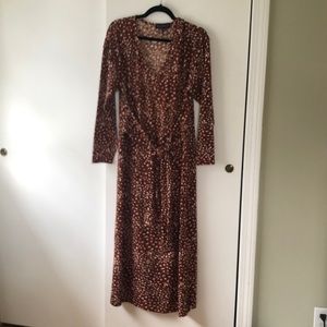 Eloquii Print Midi Dress
